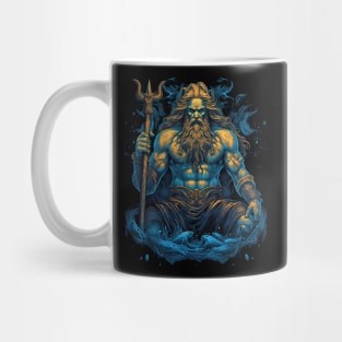 Poseidon Greek God of the Seas Mug